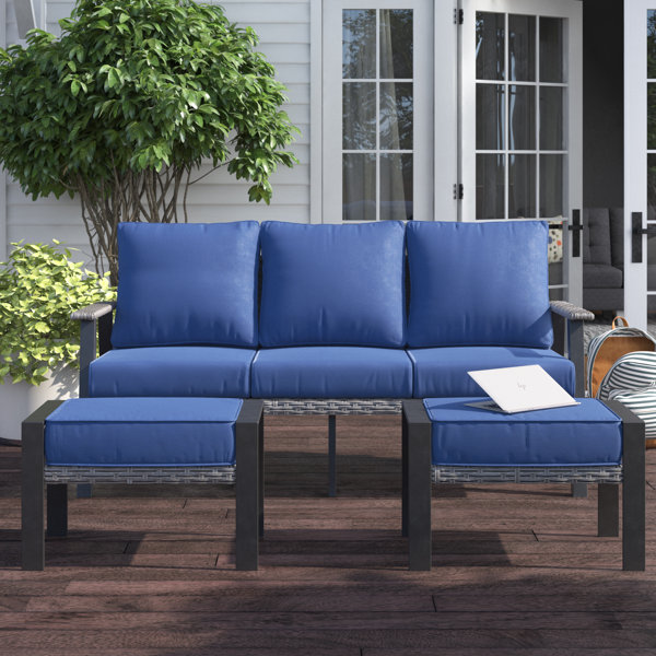 Lark Manor Aisatou 72.44'' Outdoor Patio Sofa & Reviews Wayfair